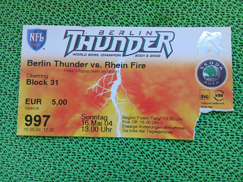 Ticket nfl europe berlin - nfl,